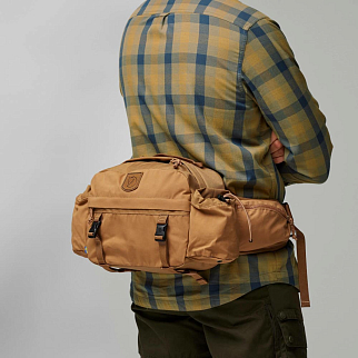 Сумка на пояс Fjallraven Singi Hip Pack 10 Khaki Dust (228)