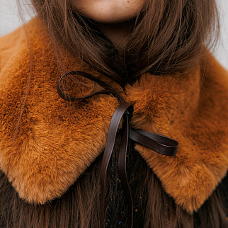 Меховой воротничок Friend Function лисенок