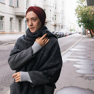 Шерстяная полоска (повязка) на голову Friend Function Сангрия