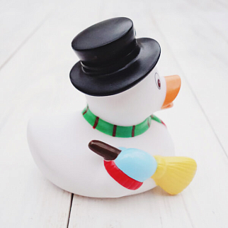 Утка Снеговик