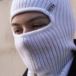 Балаклава Kusto Vizard белая