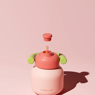 Термос Chako Lab Linlin Pot Pink 1000мл