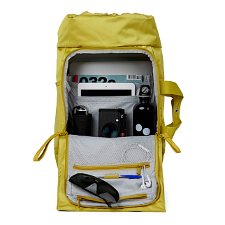 Рюкзак Pinqponq Blok Medium Polished Gold