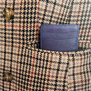 Волшебный кошелек Garzini Magic Wallets синий