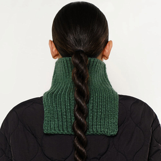 Снуд UNU вязаный зелёный