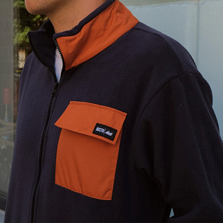 Флиска Kusto Fleece Full Zip Navy