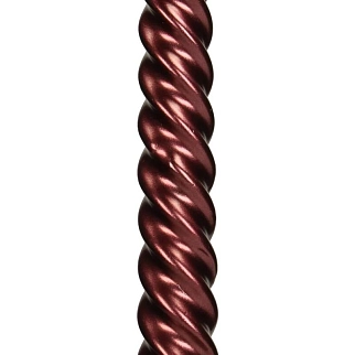 Свеча Kersten Twister Burgundy - набор 4 шт