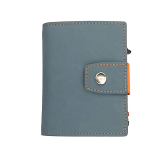 Кошелек Garzini Metal Wallets Blue Orange