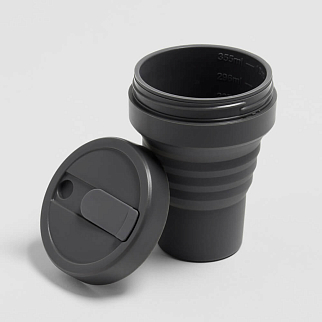 Складной стакан Stojo Carbon 355 мл