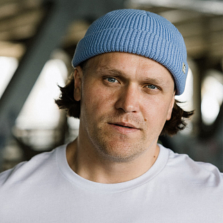 Шапка Obey Micro Beanie hydrangea