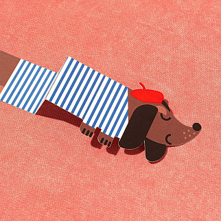 Открытка O Paper Paper Такса