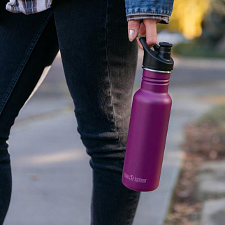 Бутылка Klean Kanteen Classic Sport 532 мл Purple Potion