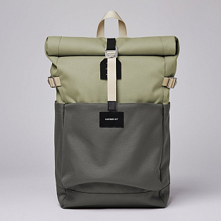Рюкзак Sandqvist Ilon Multi Dew green - Night grey