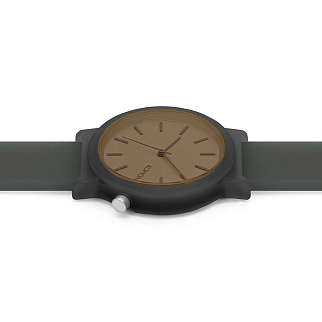 Часы Komono Mono Glow Charcoal