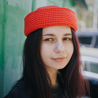 Шапка CHECK YA HEAD красная T2035/71