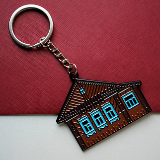 Брелок металлический FRIEND FUNCTION Изба