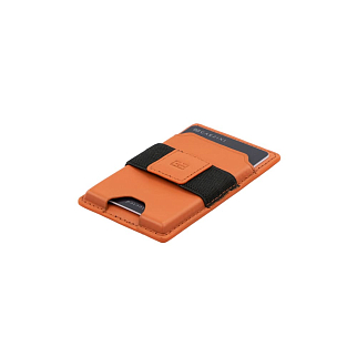 Кошелек Garzini MagSafe Metal Wallet Orange