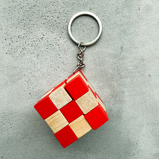 Брелок-кубик-головоломка Fridolin