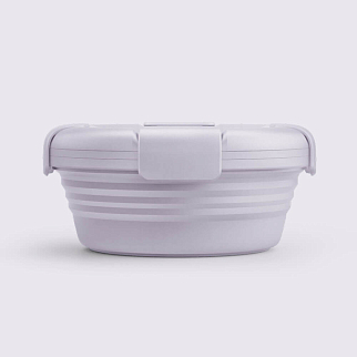 Складной ланч-бокс Stojo Bowl Lilac 1065 мл