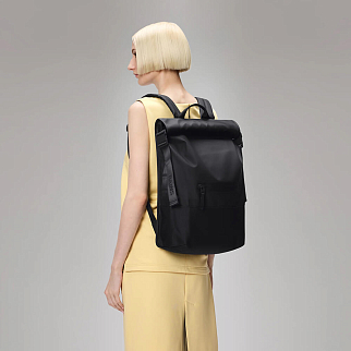 Рюкзак Rains Trail Rolltop Black