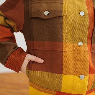 Куртка Thinking Mu Creek Blanket Frans