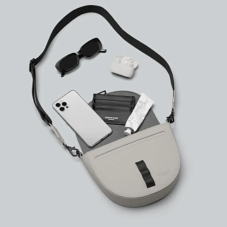 Кроссбоди сумка Gaston Luga Splash Moon Taupe