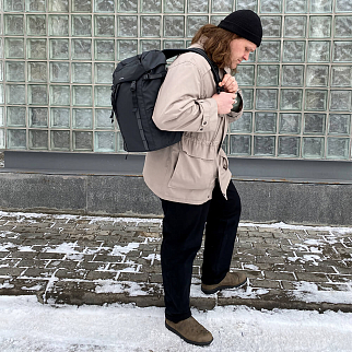 Рюкзак Sandqvist Jonatan Black