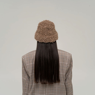 Шляпа CHECK YA HEAD коричневая 2480/7