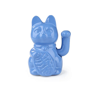 Манэки-нэко - Lucky Cat голубой