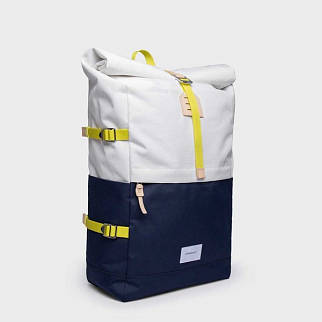 Рюкзак Sandqvist Bernt Multi Off White-Blue