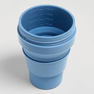 Складной стакан Stojo Steel 473 мл