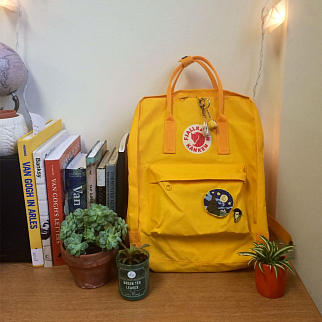Рюкзак Fjallraven Kanken Warm Yellow (141)