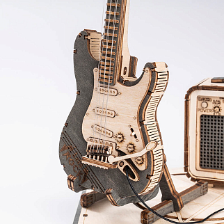 3D-пазл Robotime Electric Guitar