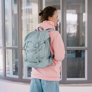 Рюкзак SHU светло-голубой