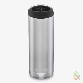 Термокружка Klean Kanteen TKWide 473 мл Cafe Cap Brushed Stainless