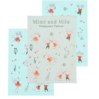Временные татуировки REX Mimi and Milo