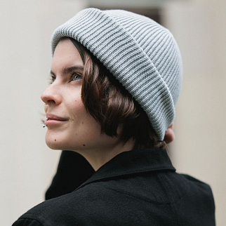 Шапка CHECK YA HEAD серая 25220/62