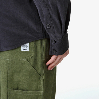 Рубашка МЕЧ MICRO CORD SHIRT Iron Grey