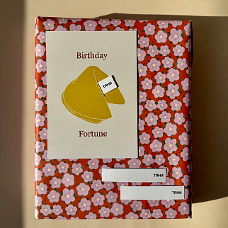 Открытка с предсказанием Fortune Cookie