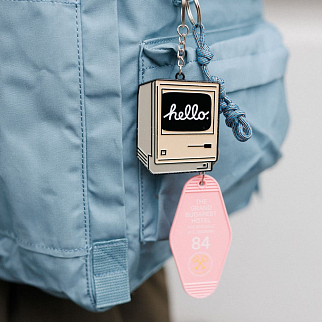 Брелок металлический FRIEND FUNCTION MACINTOSH