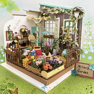 3D-пазл Robotime Miller's Flower House