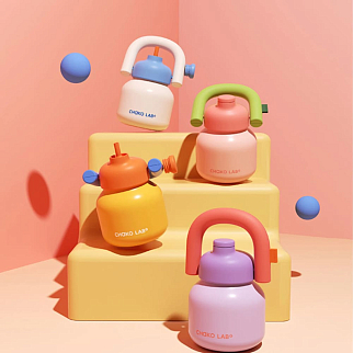 Термос Chako Lab Linlin Pot Pink 1000мл