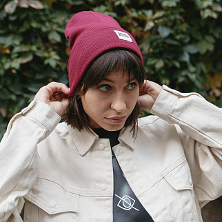 Шапка Dedicated Kiruna Burgundy