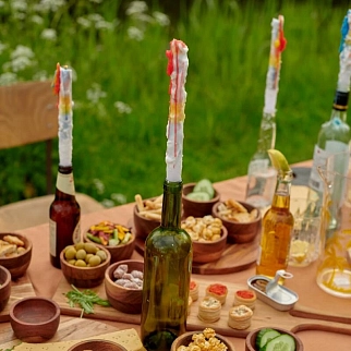 Свеча капельная Kersten - набор 2 шт