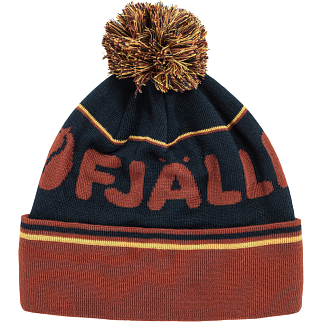 Шапка Fjallraven Pom Hat Autumn Leaf / Dark Navy