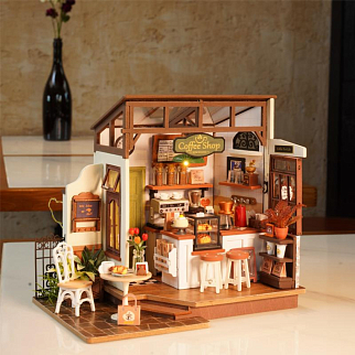 3D-пазл Robotime Slow Life Café 