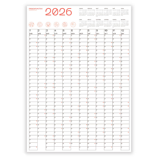 Рабочий календарь Friend Function 2026 классический