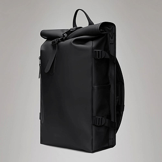 Рюкзак Rains Rolltop Rucksack LARGE Black
