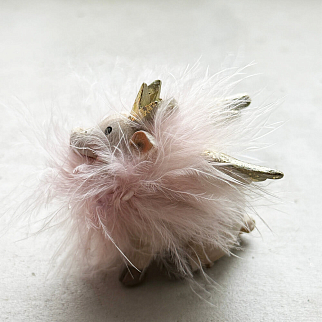 Елочная игрушка Свинья Лилиан