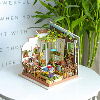 3D-пазл Robotime Miller's Flower House